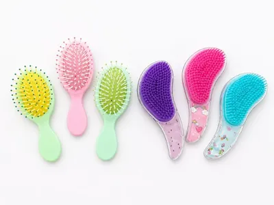 Mini hair brushes