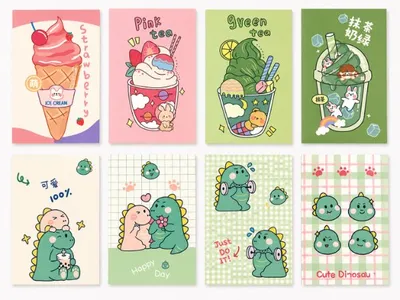 Kawaii A5 notebooks