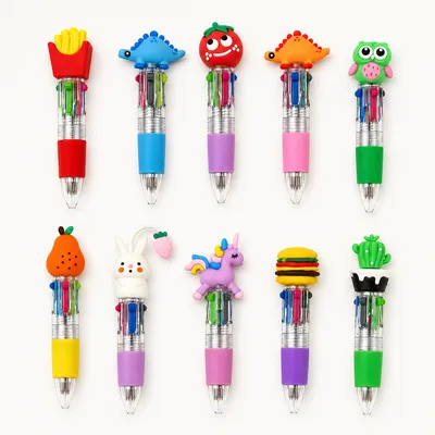 Mini multi-color click pens