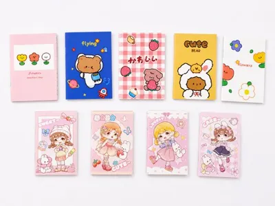 Kawaii mini notebooks