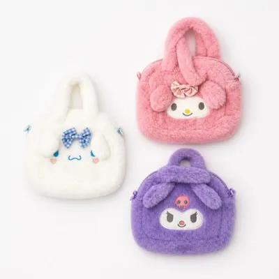 Plushie mini crossbody bags pastel